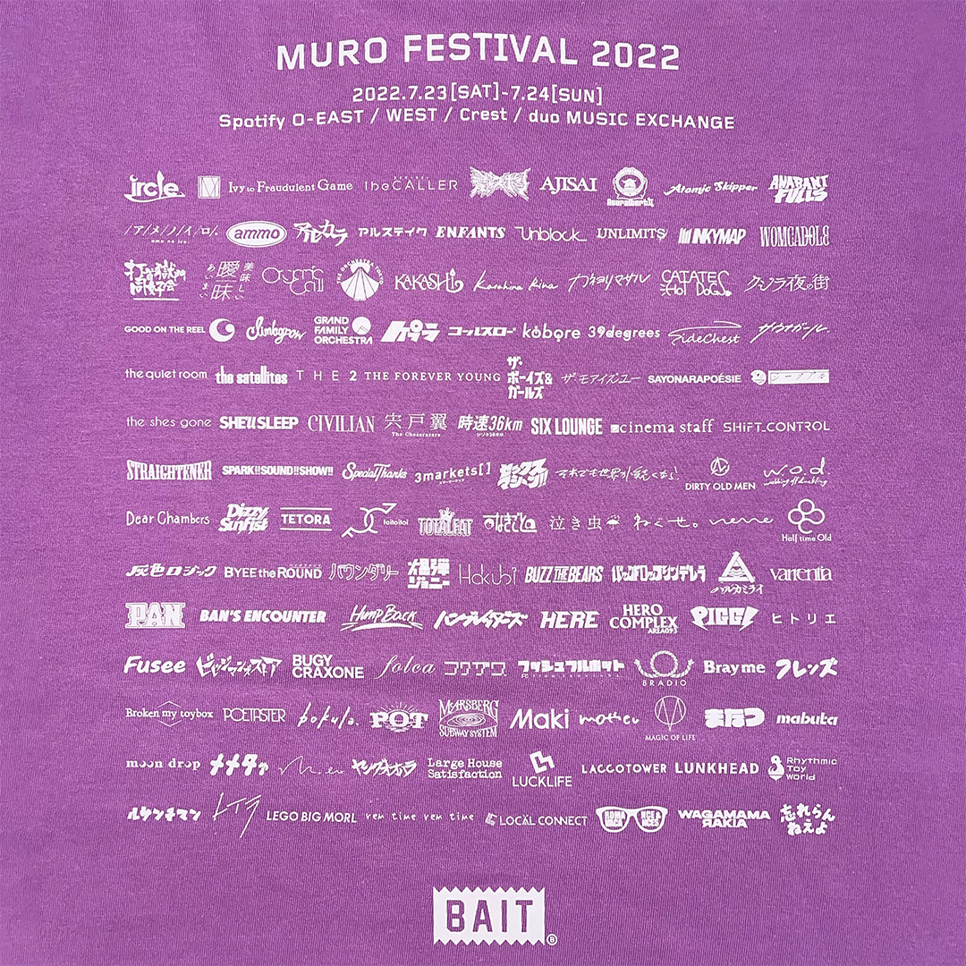 MURO FES 2022 × BAIT TEE