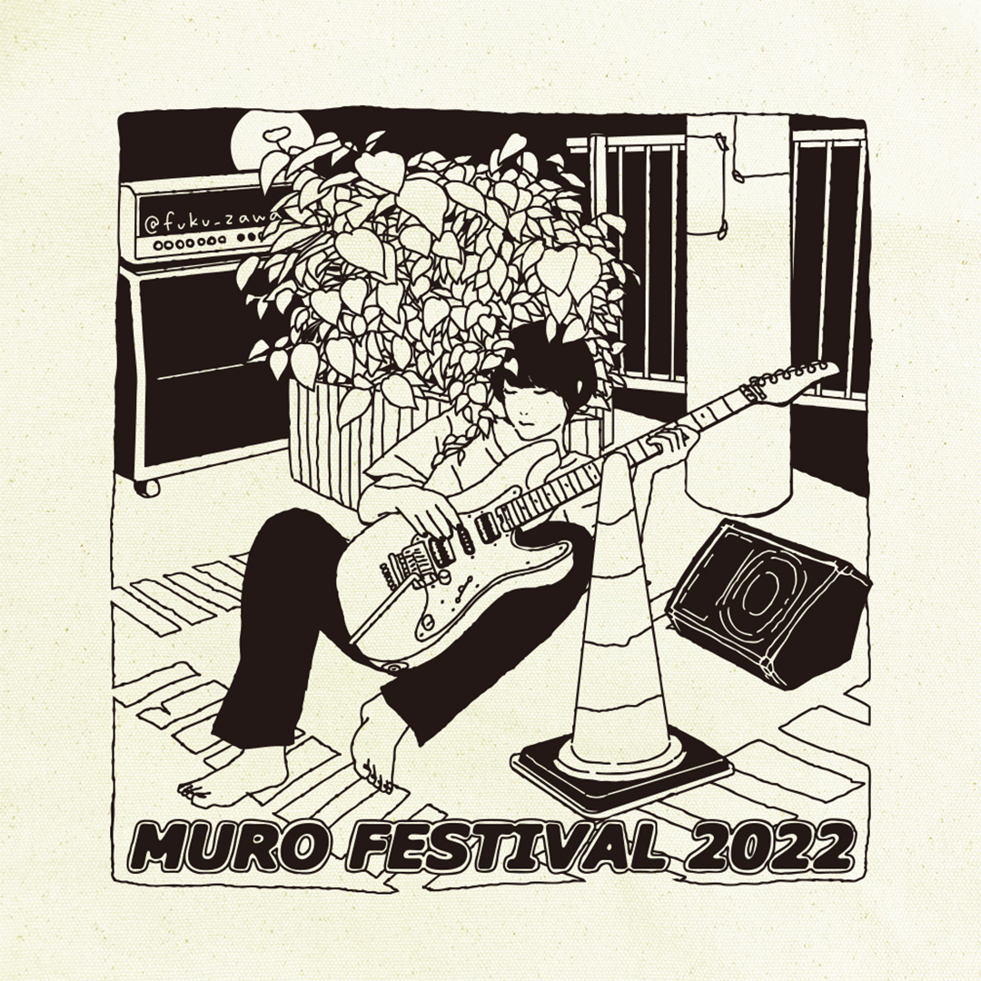 MURO FES 2022 × フクザワ TOTE BAG